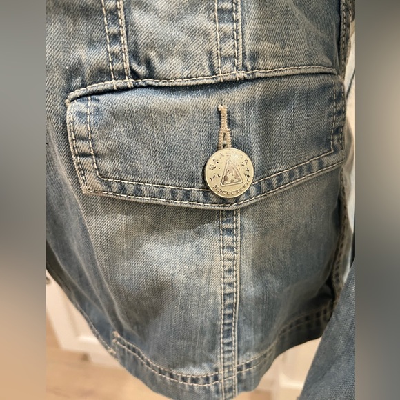 Gaastra Denim Blazer size L from Dutch company Classic Nautical Seaside look! - Picture 3 of 9